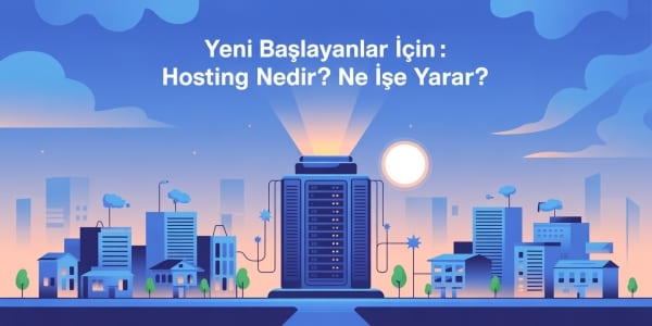 Yeni Başlayanlar İçin: Hosting Nedir? Ne İşe Yarar?