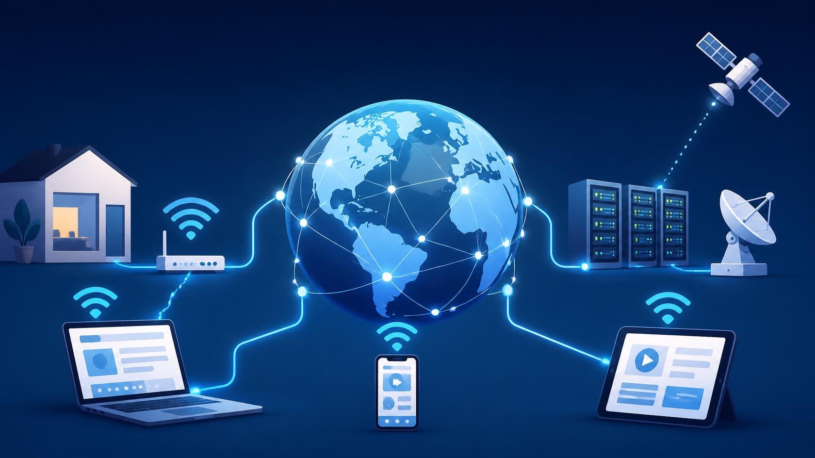 internet nasıl çalışır