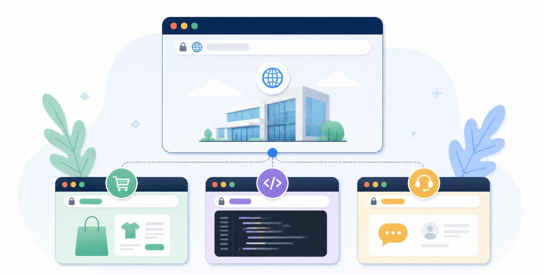 subdomain oluşturma 